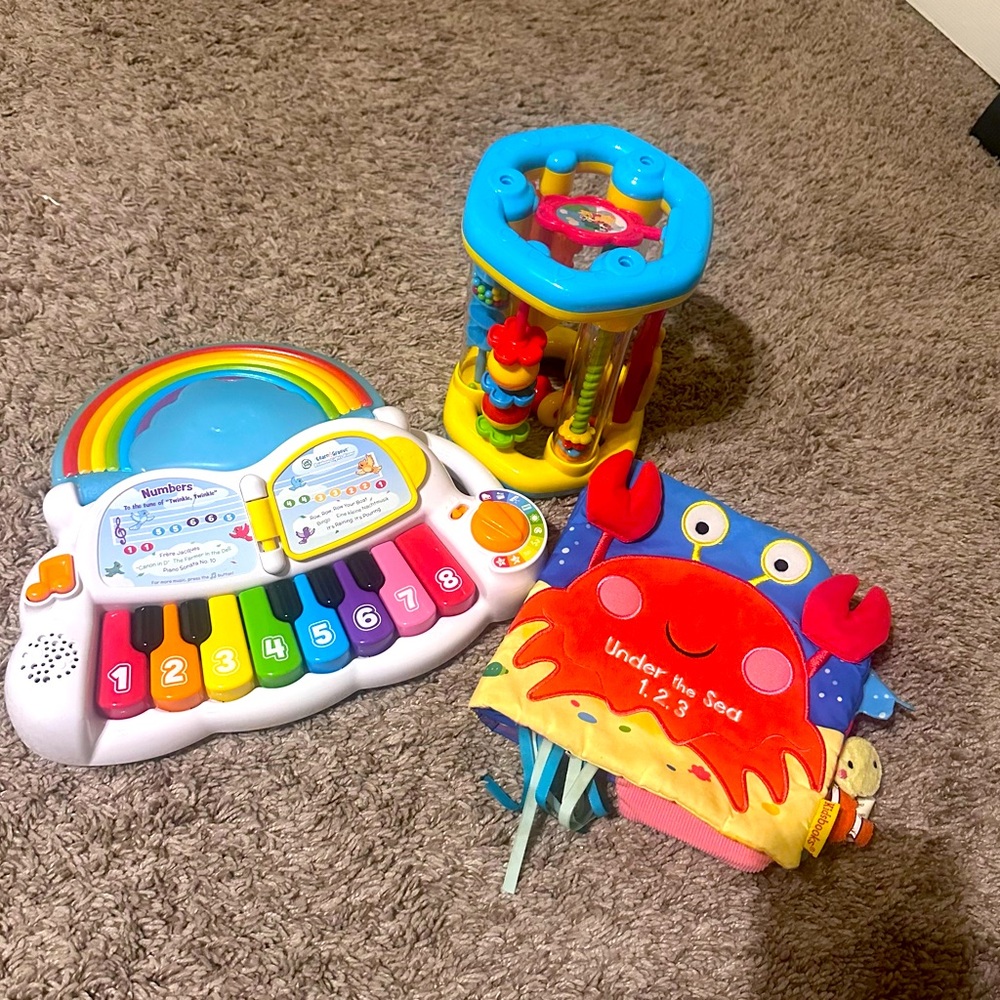 Baby toys (set of 3)